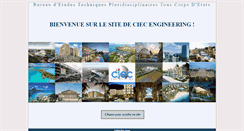 Desktop Screenshot of ciec-engineering.com